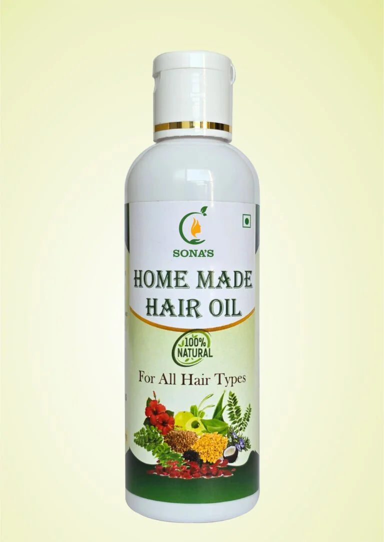 Best Herbal Hair Oil for Hair Growth & Hair Fall Control – Sona’s Home Made Hair Oil