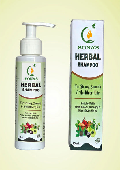 Best Herbal Shampoo for Hair Fall Control & Hair Growth – Sona’s Herbal Shampoo