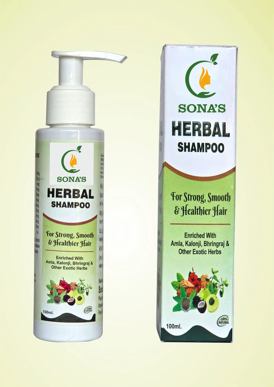 Best Herbal Shampoo for Hair Fall Control & Hair Growth – Sona’s Herbal Shampoo