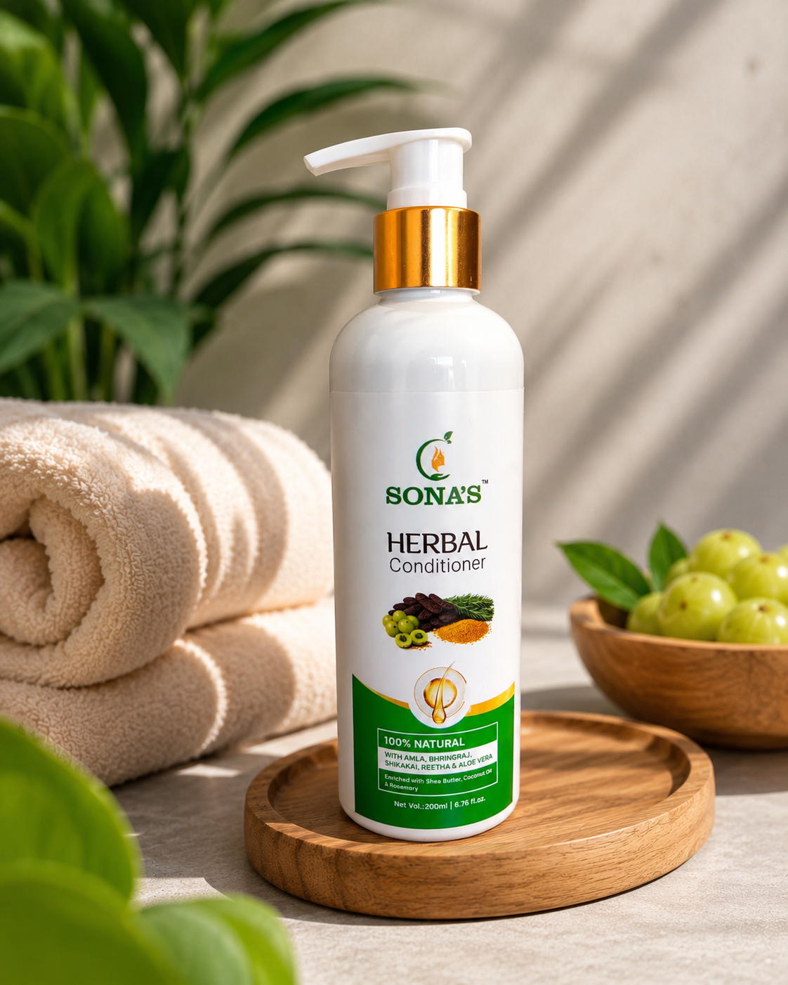 Sona's Herbal Conditioner – Nourish Every Strand Naturally-zoom-3