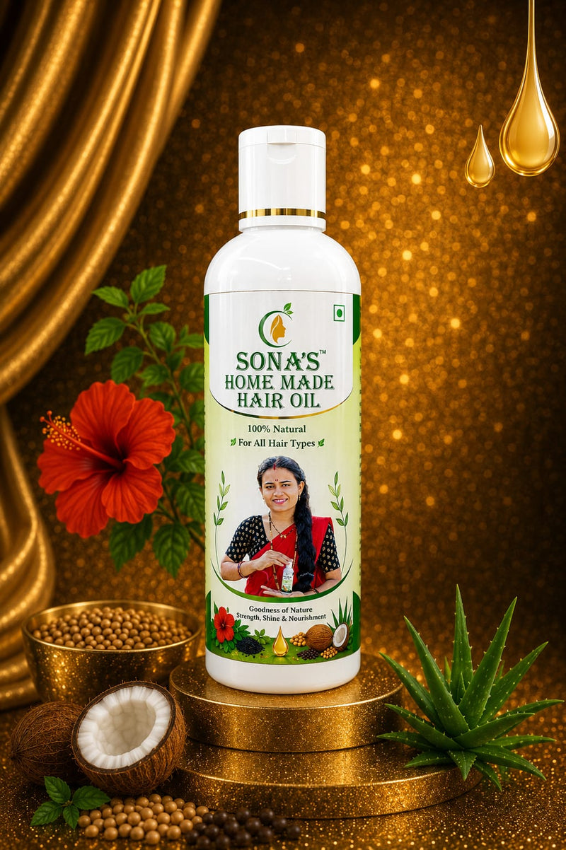 Sona Herbal Pro Max Combo | Hair Oil + Shampoo + Conditioner + Rosemary Spray-zoom-